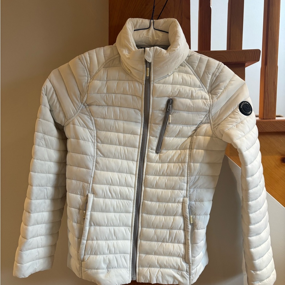 Nautica White Puffer Jacket